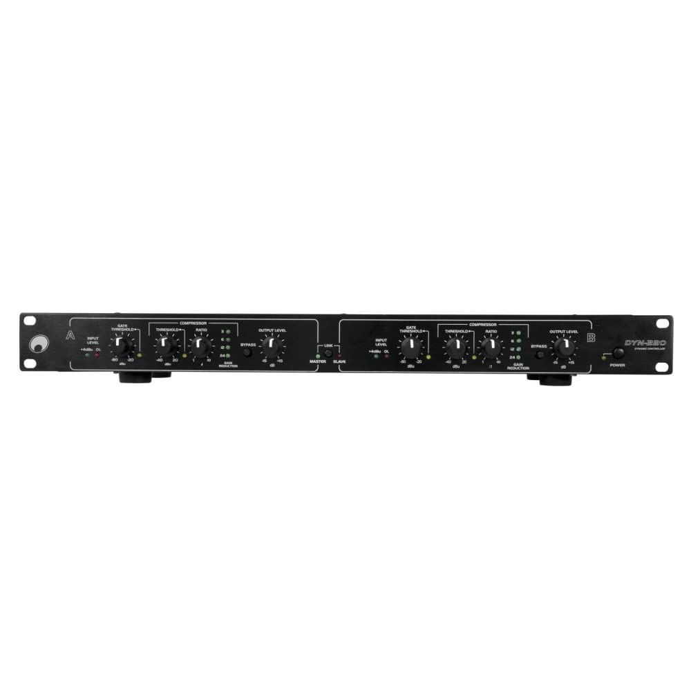 omnitronic-dyn-220-2-kanal-kompressor-limiter-noise-gate image 1