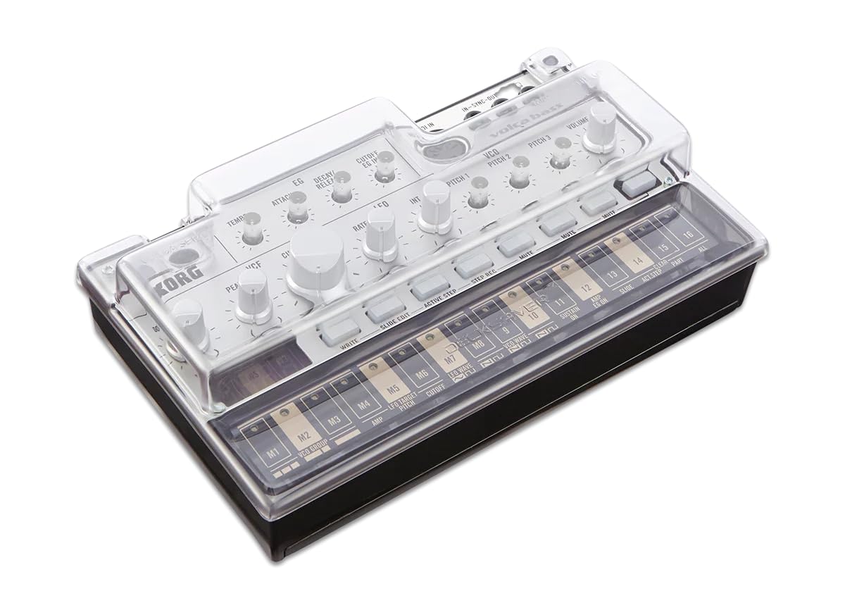 decksaver-staubschutzcover-f-r-korg-volca-serie-sampler-transparent image 2