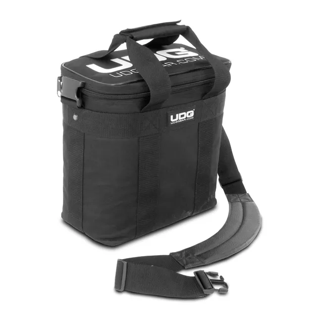 udg-ultimate-starterbag-dj-tasche-schwarz-white-logo-f-r-ca-50-vinyl image 1
