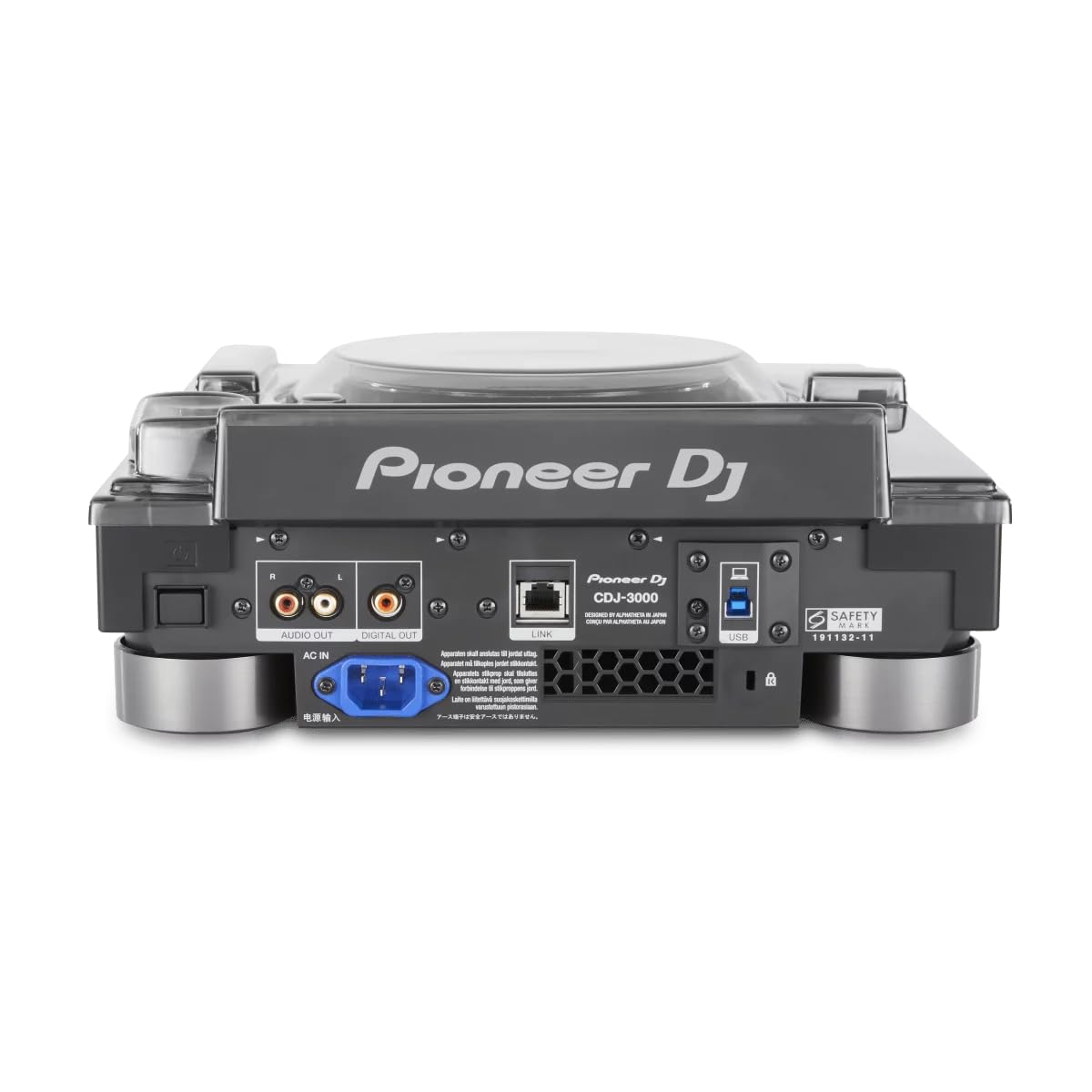 decksaver-schutzh-lle-f-r-pioneer-dj-cdj-3000-staub-und-kratzschutz image 6