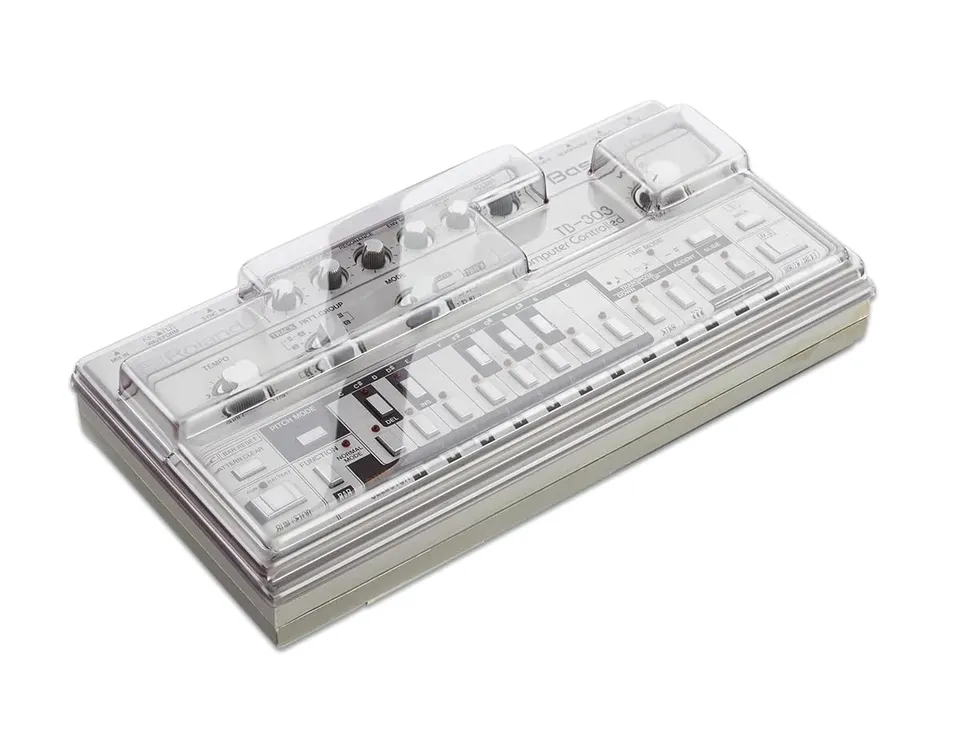 decksaver-ds-pc-tb303-polycarbonat-cover-f-r-roland-tb-303-classic-bass-synth image 1