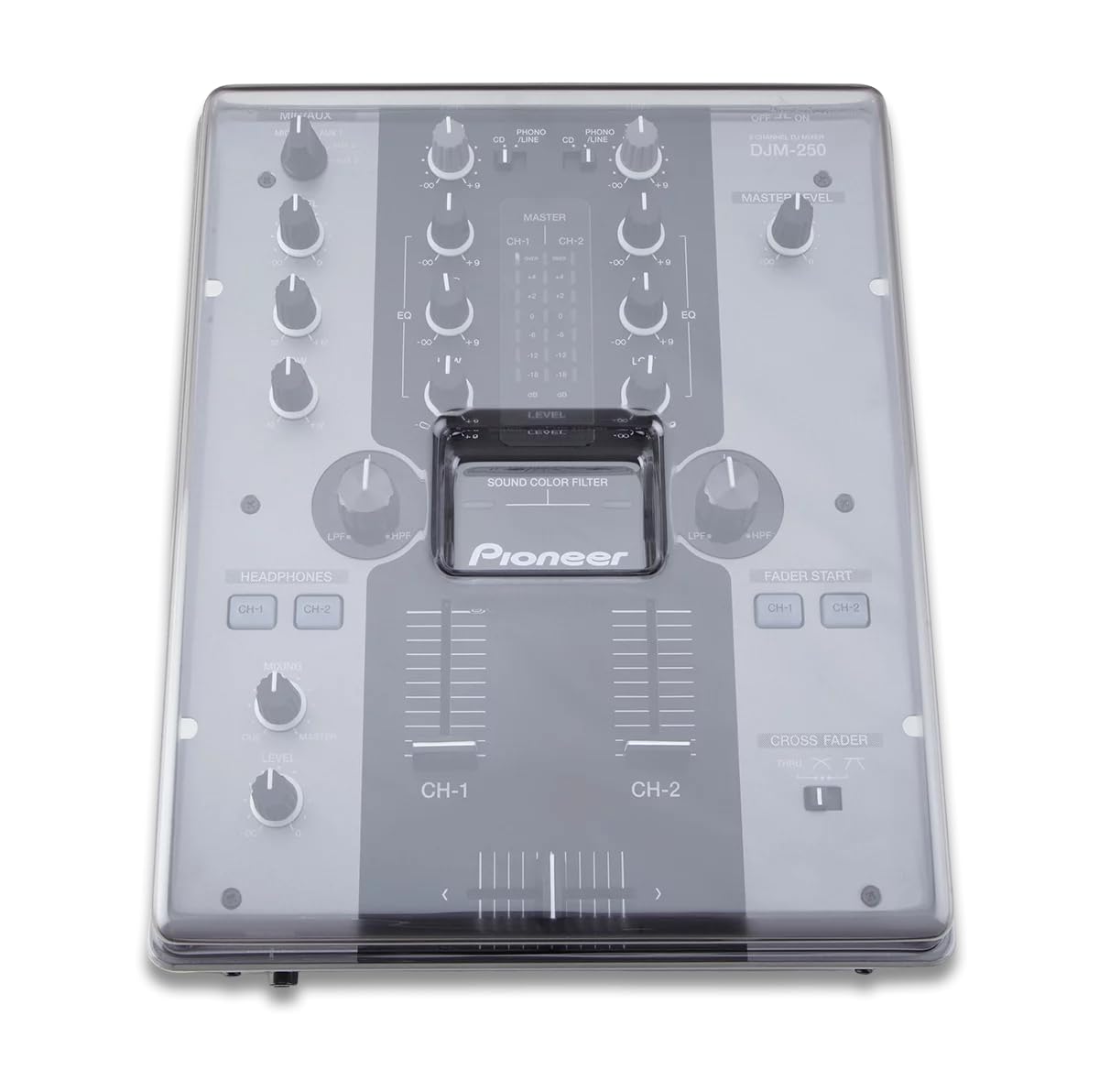 decksaver-ds-pc-djm-250-cover-f-r-pioneer-djm-250-mixer-schutzh-lle image 2