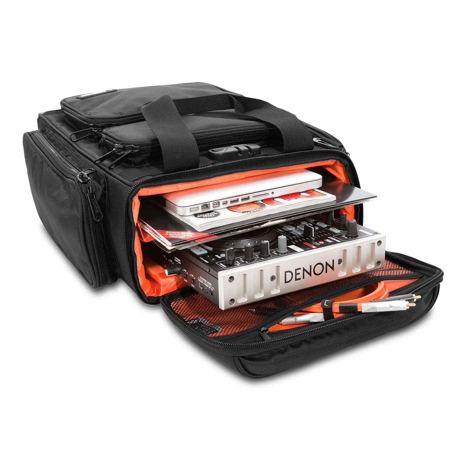 udg-ultimate-producerbag-large-black-orange-inside-dj-rucksack image 8