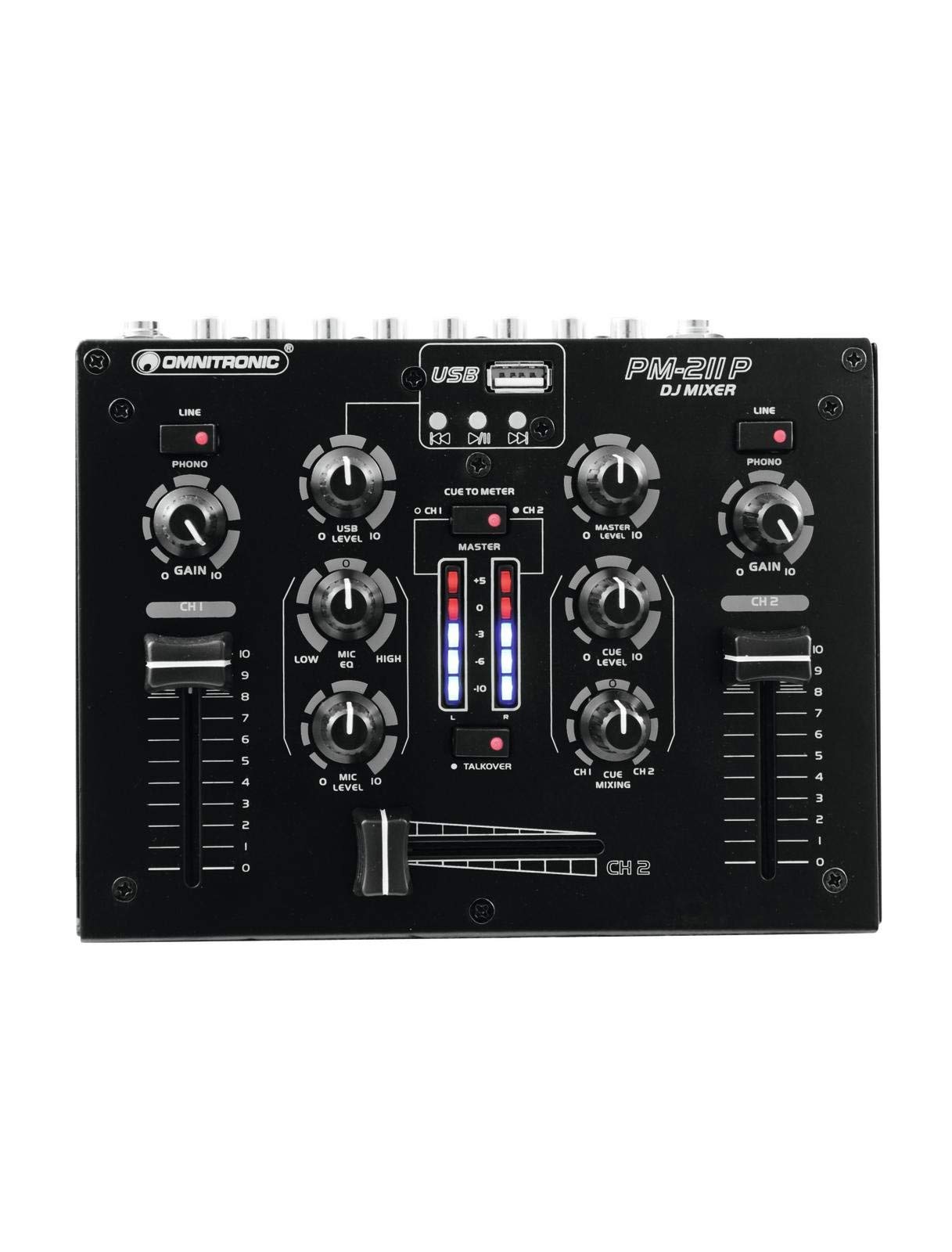 omnitronic-pm-211p-2-kanal-dj-mixer-mit-mp3-player-usb-talkover image 1