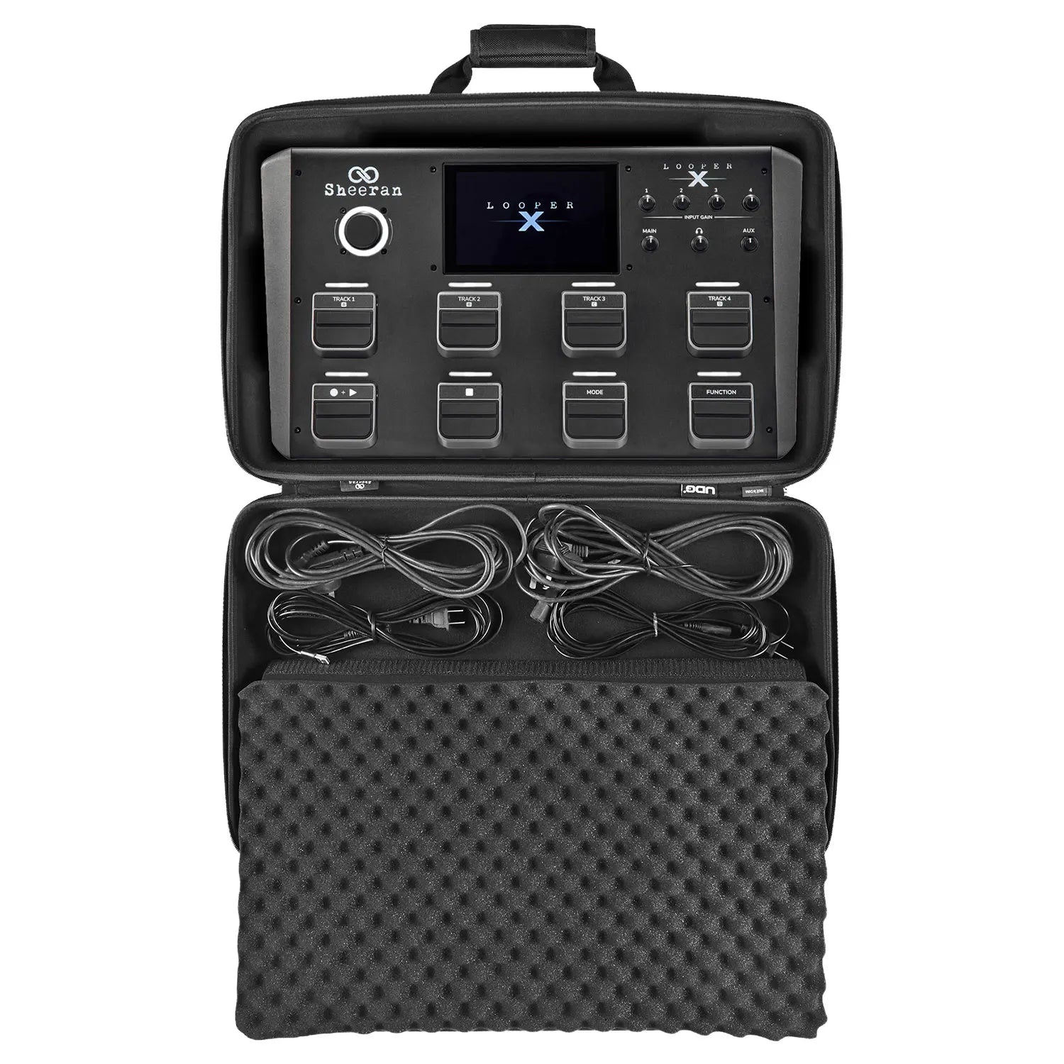 udg-creator-sheeran-looper-x-hardcase-black-looper-workstation-case image 3
