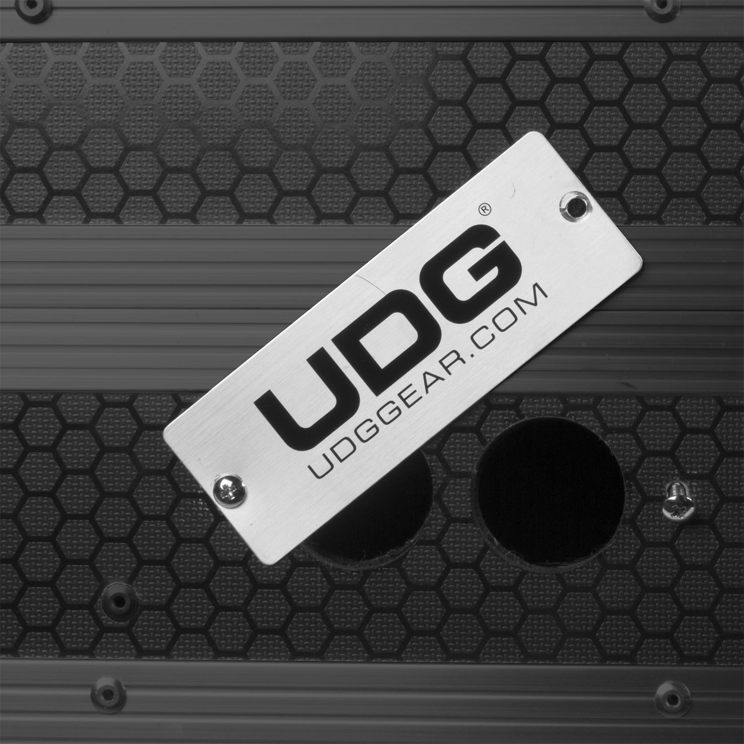 udg-ultimate-flight-case-rane-performer-four-black-plus-mit-laptop-shelf-rollen image 8