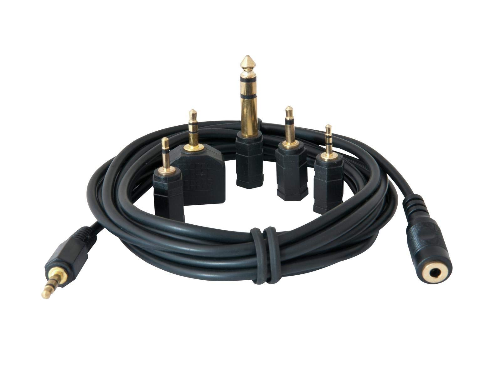 omnitronic-kopfh-rerverl-ngerung-3m-mit-adapterset-verl-ngerungskabel image 2