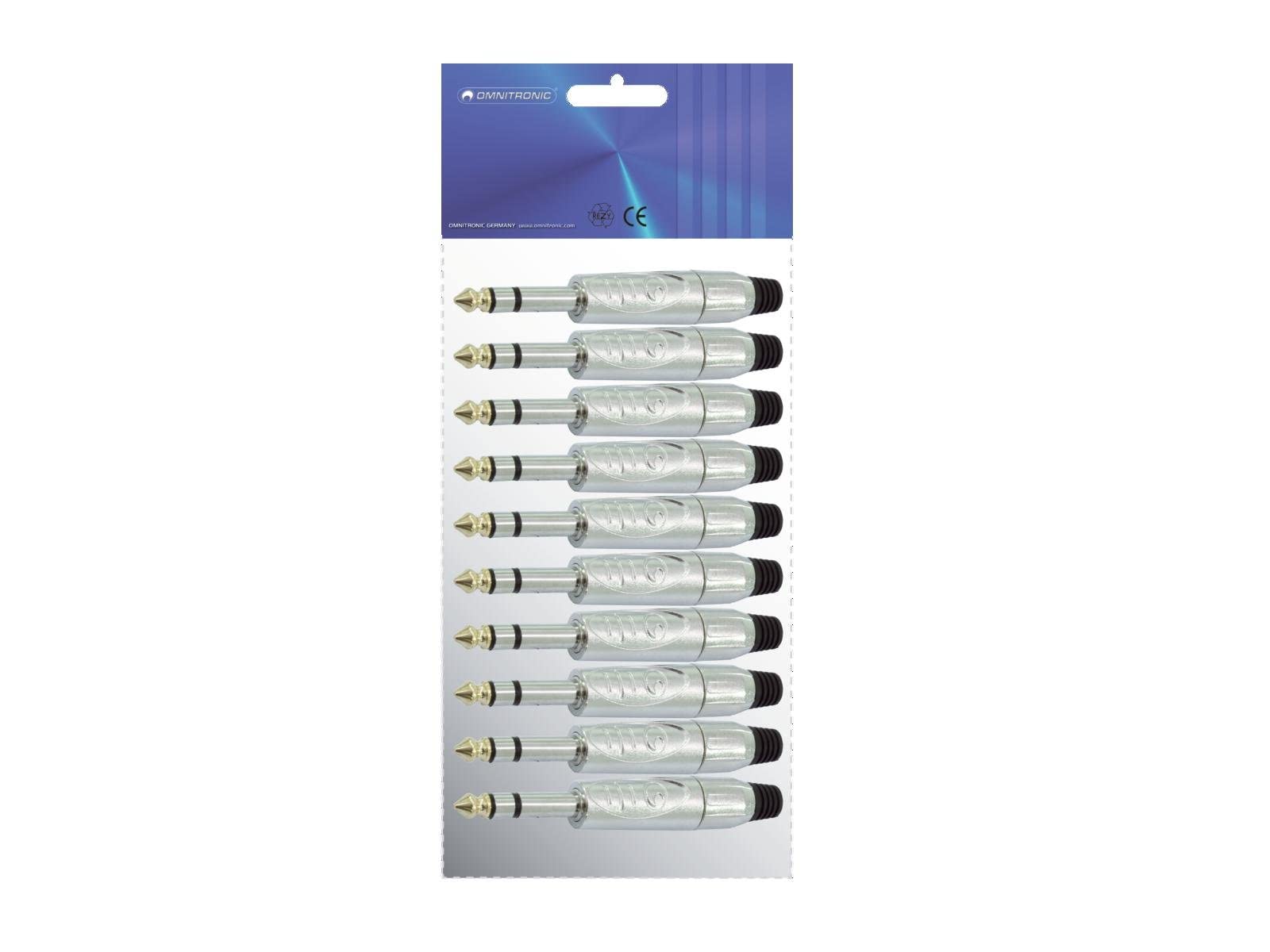 omnitronic-road-klinkenstecker-6-3-stereo-10er-set-metall image 2