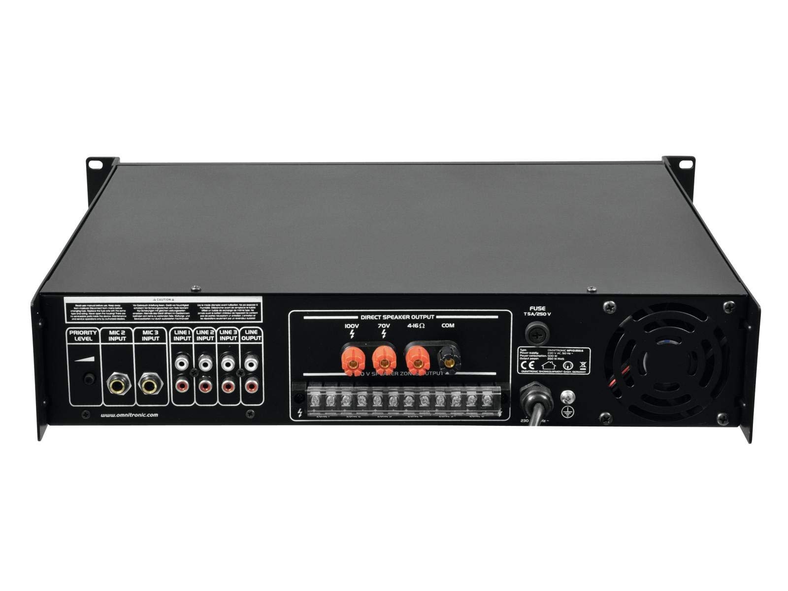 omnitronic-mpvz-250-6-mischverst-rker-6-zonen-ela-mono-250w-regelbar-mp-series image 4
