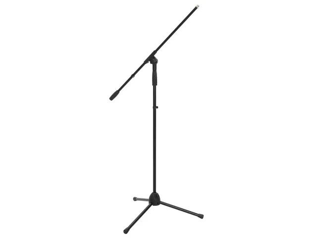 omnitronic-ms-2a-mikrofonstativ-mit-galgen-schwarz-bis-220-cm image 1
