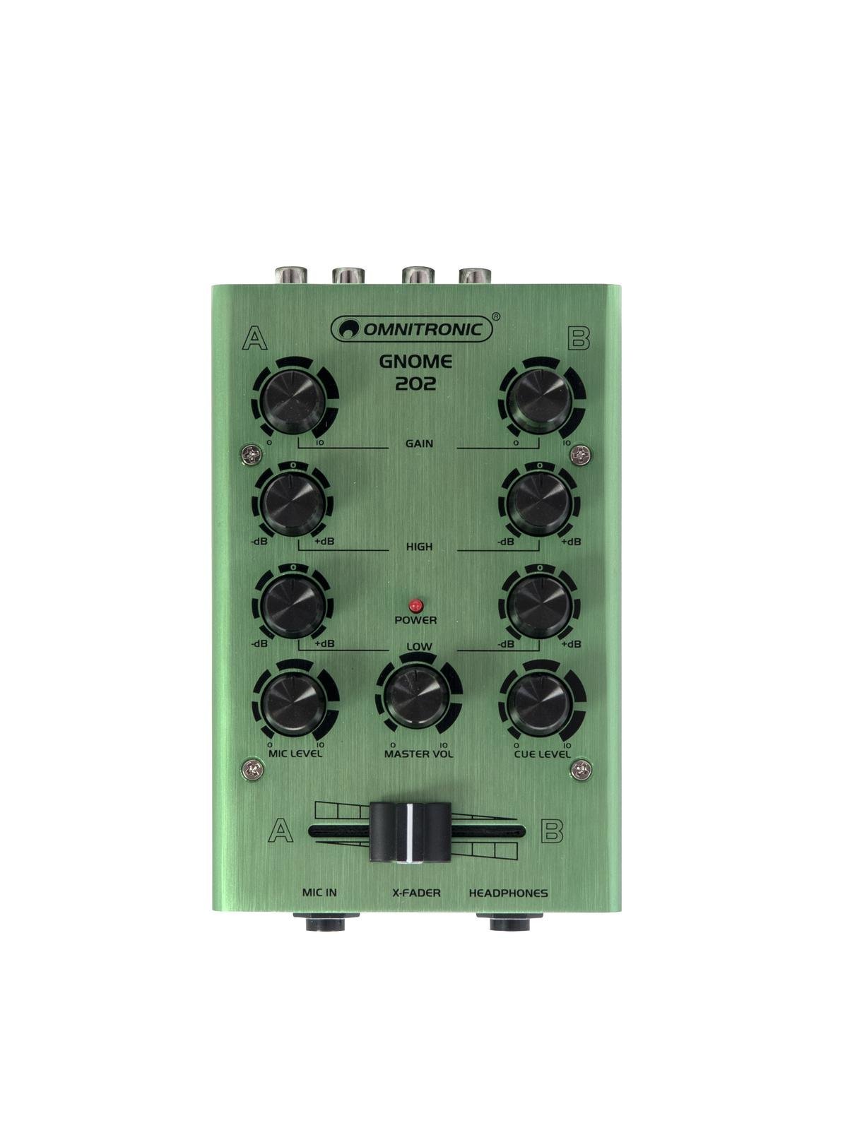 omnitronic-gnome-202-mini-mixer-gr-n-2-kanal-dj-mixer image 1