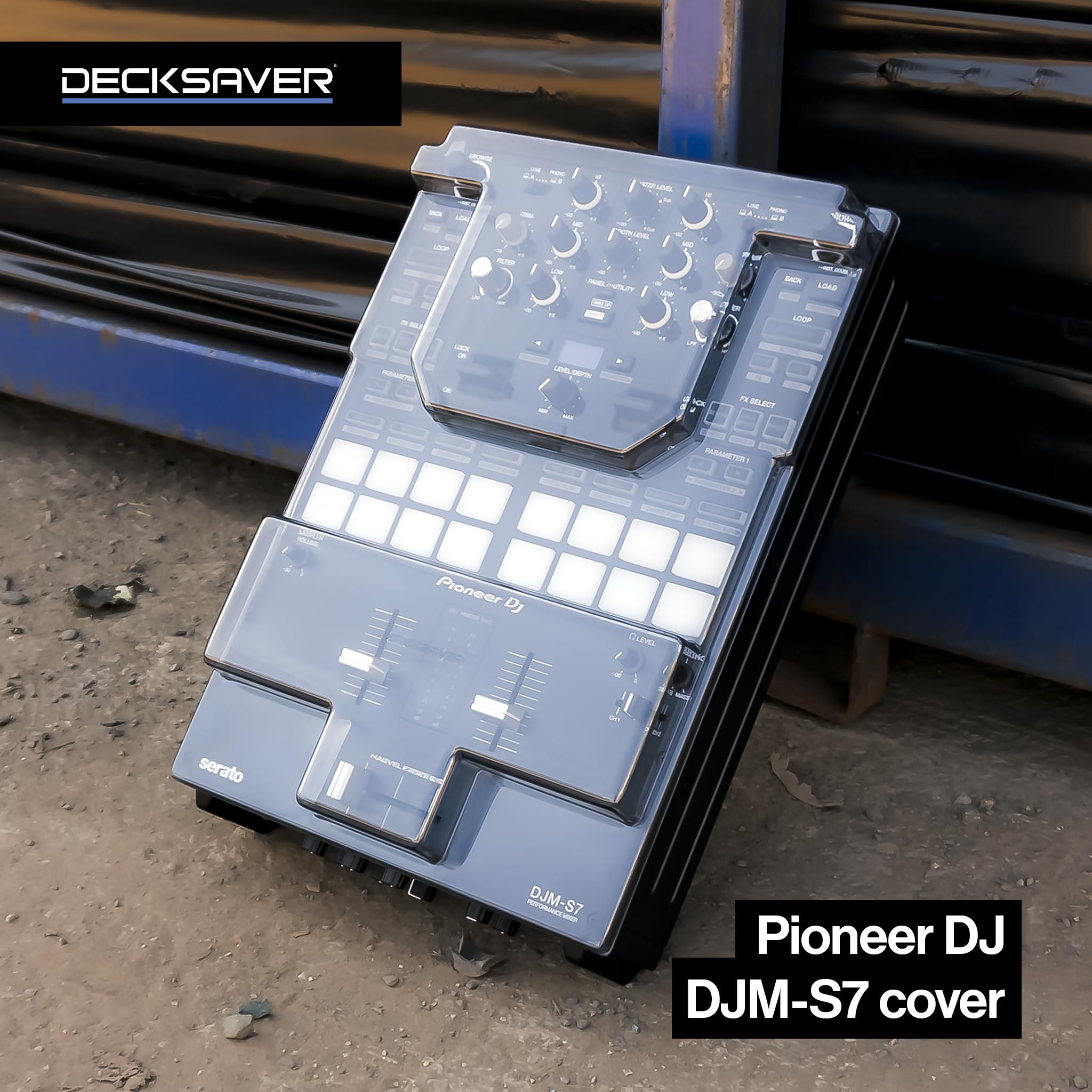 decksaver-djm-s7-staubschutzcover-polycarbonat-abdeckung-f-r-pioneer-djm-s7-mixe image 2