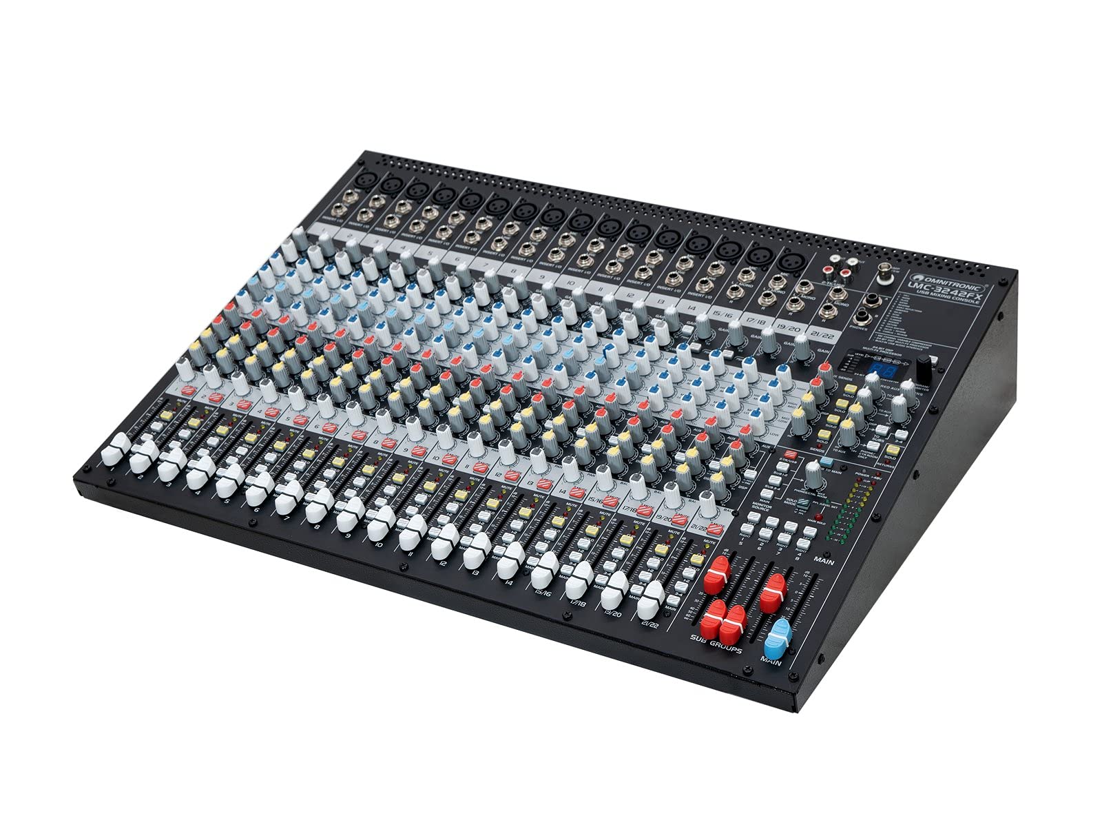 omnitronic-lmc-3242fx-usb-mischpult-18-kanal-live-und-studio-mixer-mit-british-e image 2