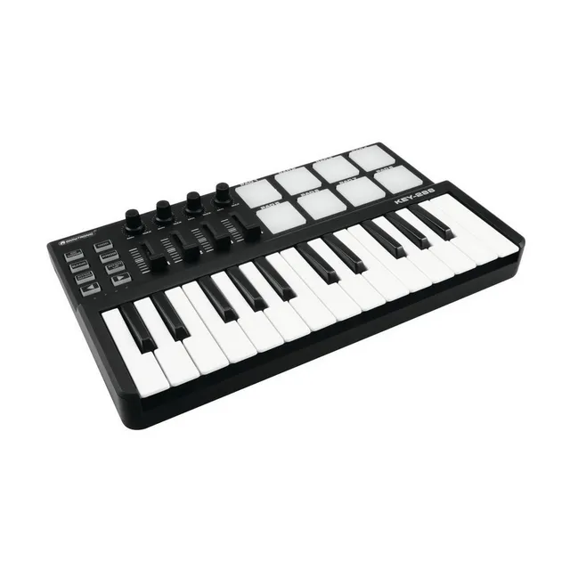 omnitronic-key-288-usb-midi-controller-25-tasten-8-pads image 1