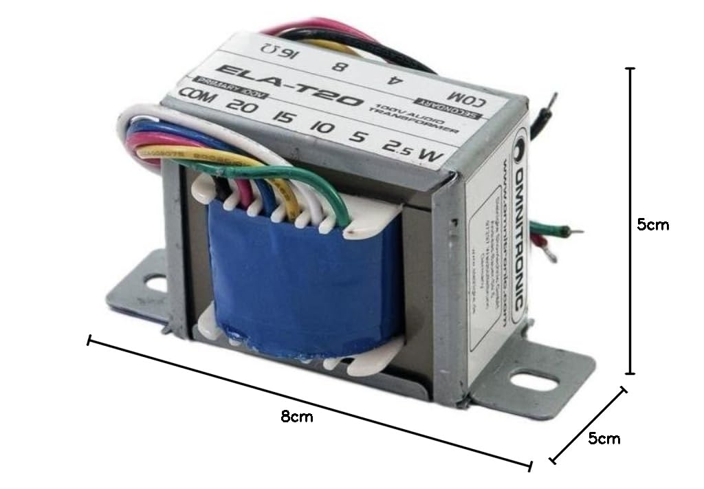 omnitronic-ela-t20-transformator-20-w-100v image 2