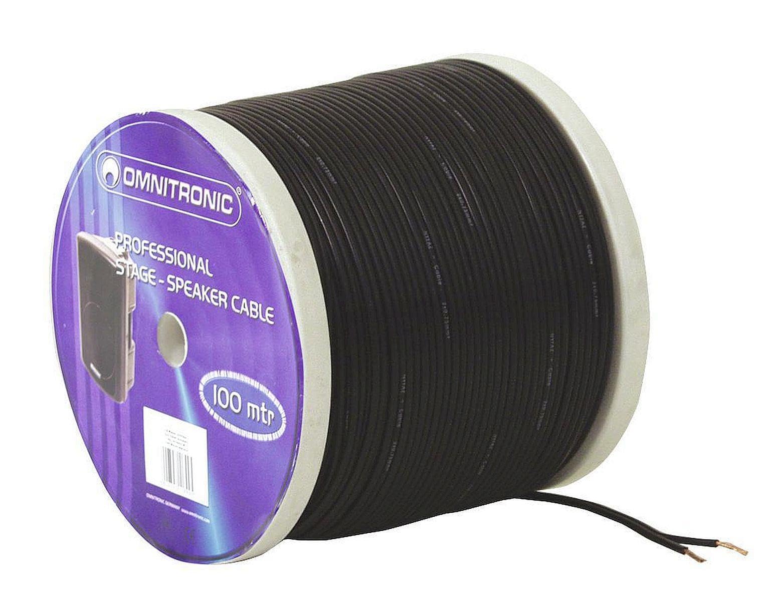 omnitronic-30300091-lautsprecherkabel-2-x-0-75-mm-100-m-schwarz image 1