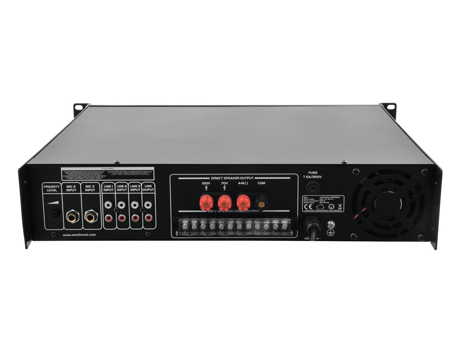 omnitronic-mpz-250-6-6-zonen-ela-mischverst-rker-250-w image 5