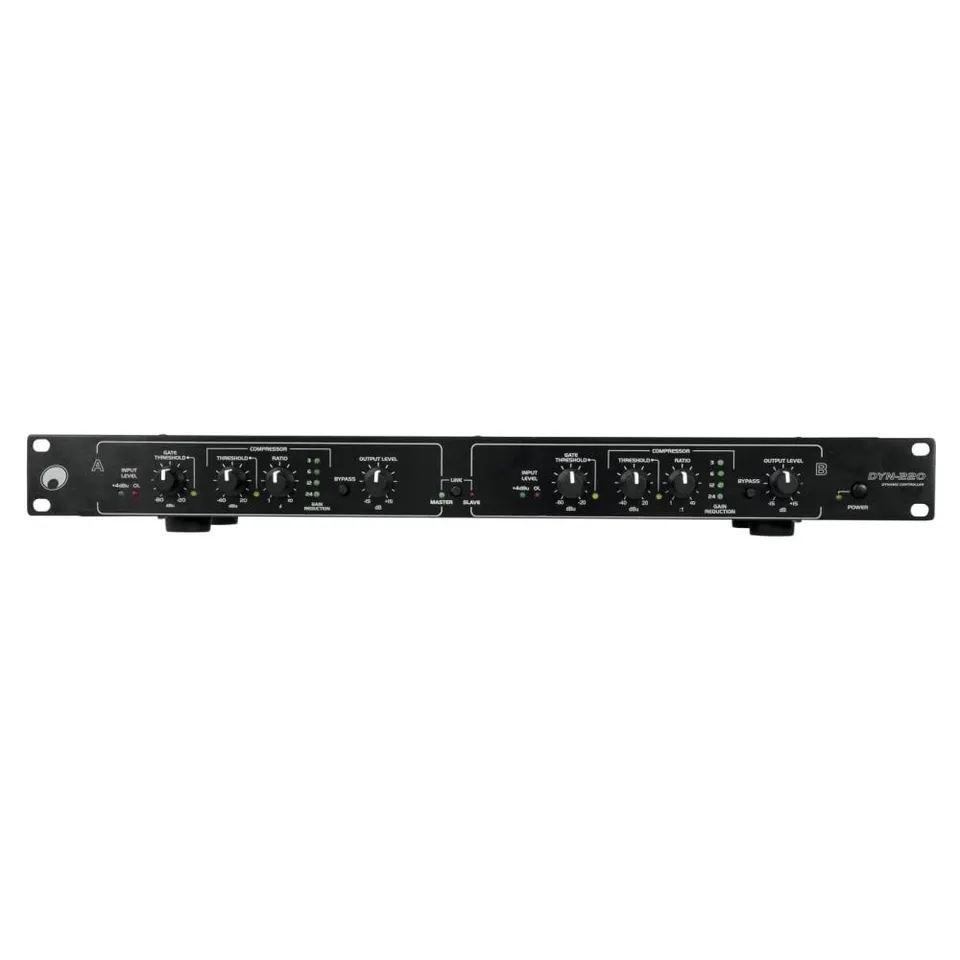 omnitronic-dyn-220-2-kanal-kompressor-limiter-noise-gate image 1