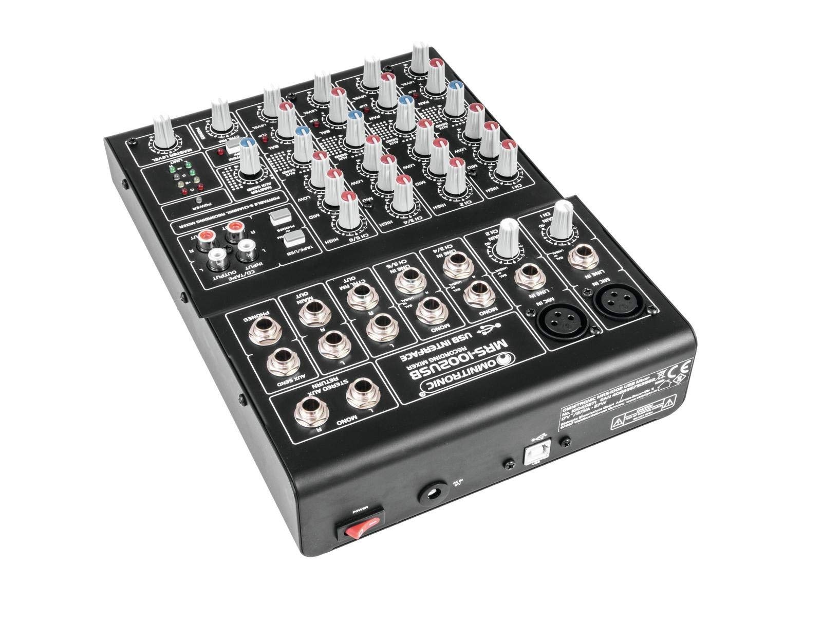 omnitronic-mrs-1002usb-recording-mixer-10-eing-nge-usb-interface image 3