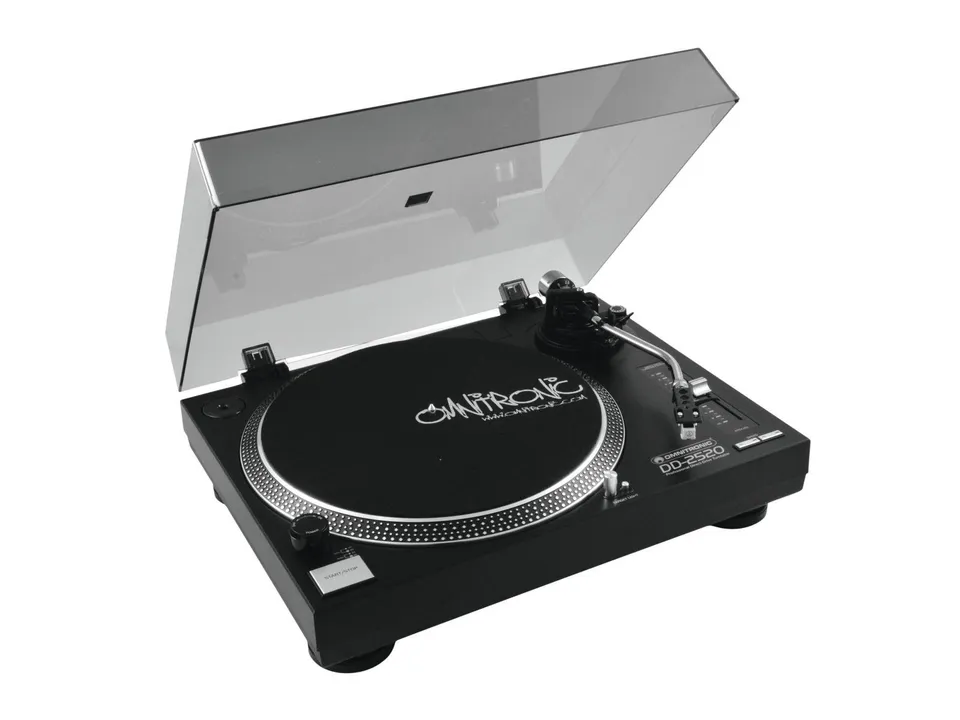 omnitronic-dd-2520-dj-plattenspieler-mit-usb-und-direktantrieb image 1