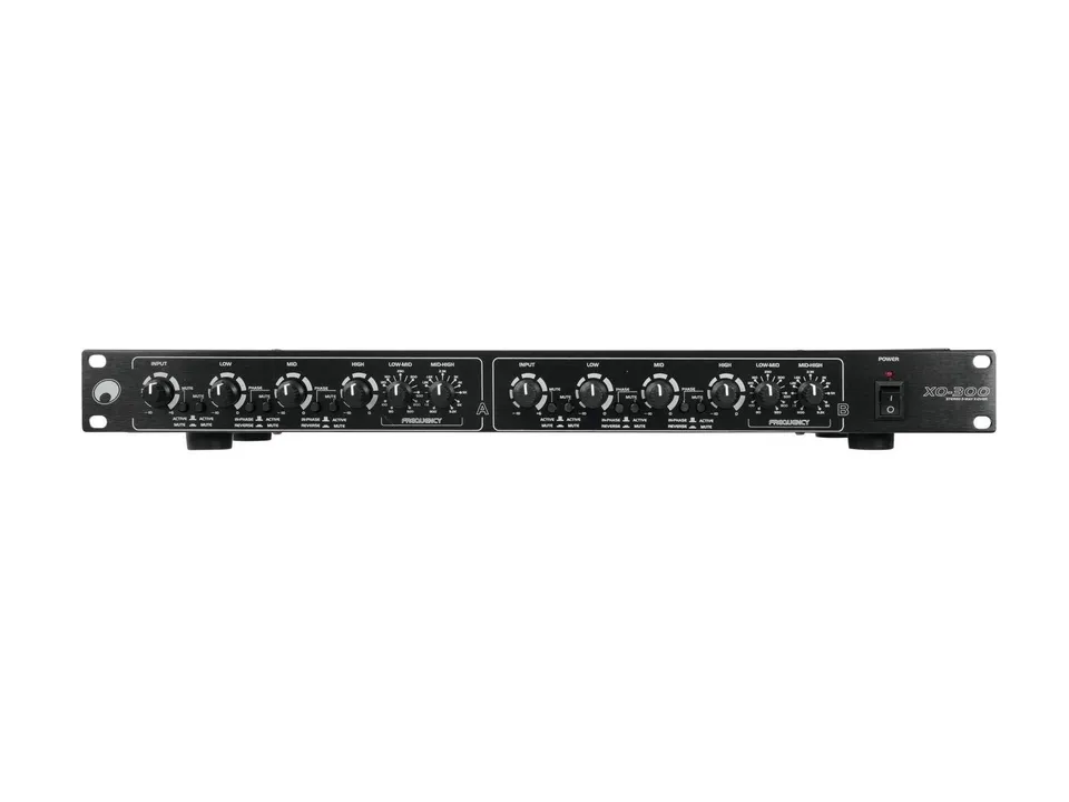omnitronic-xo-300-aktive-frequenzweiche-stereo-3-wege-mit-xlr image 1