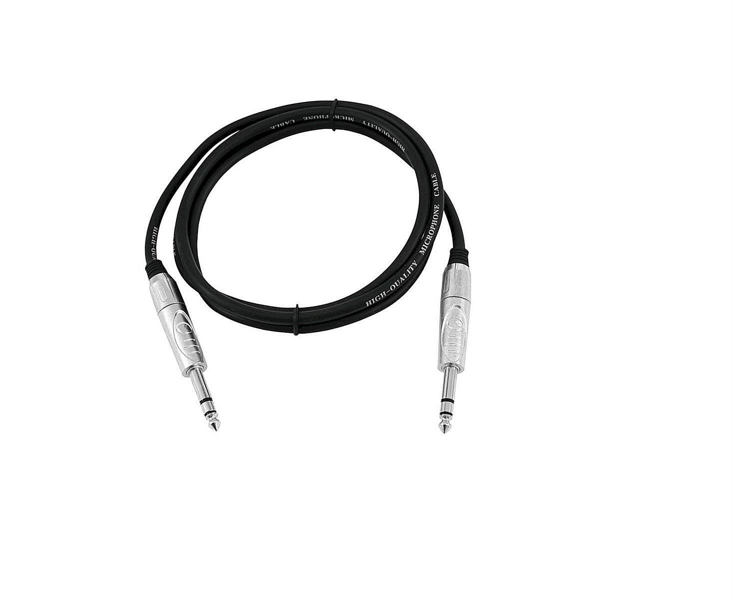 omnitronic-klinkenkabel-6-3-stereo-0-5m-schwarz-road-patchkabel image 2