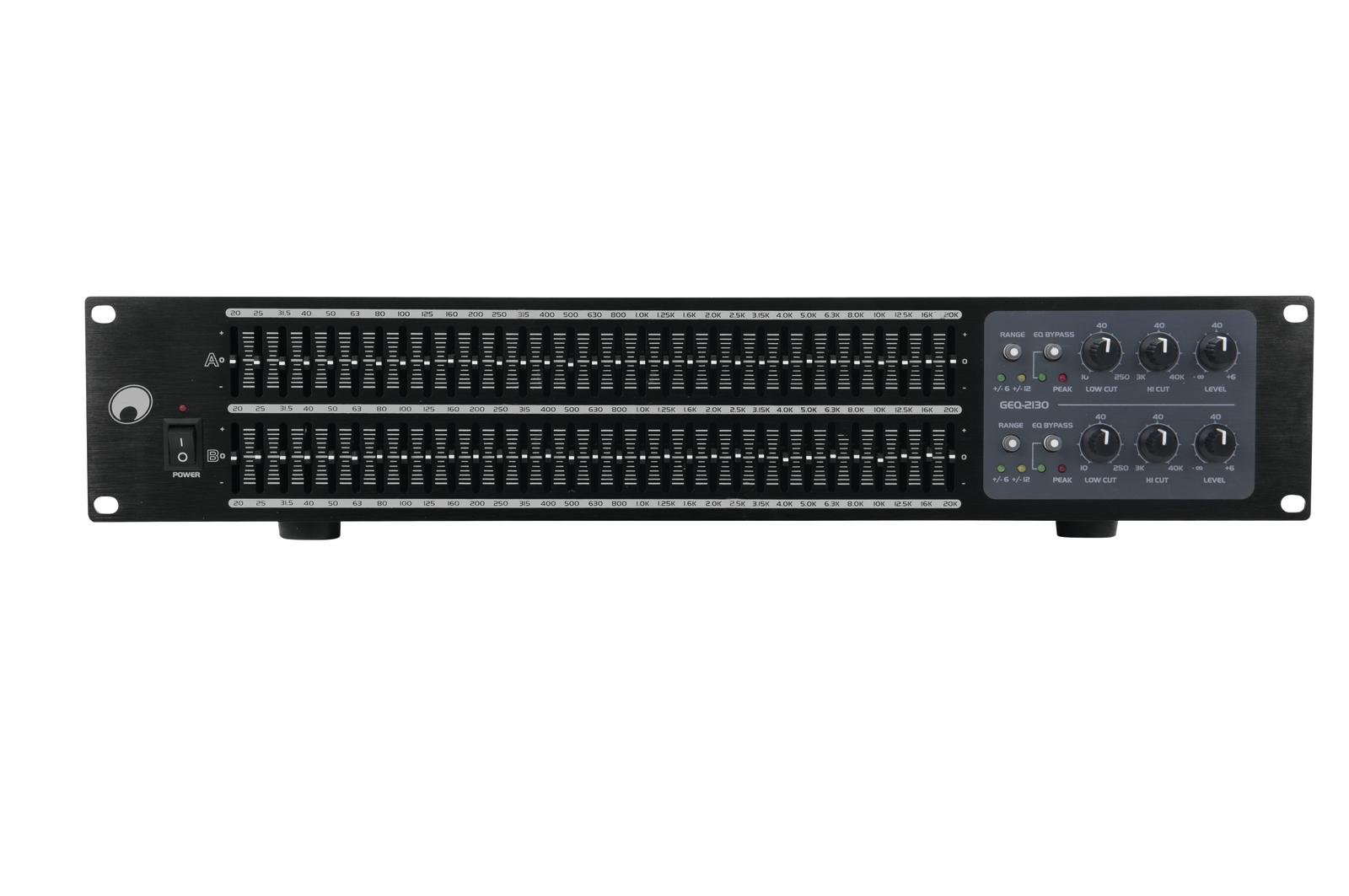 omnitronic-geq-2310-equalizer-2x31-band-2-kanal-19-zoll-rack image 1
