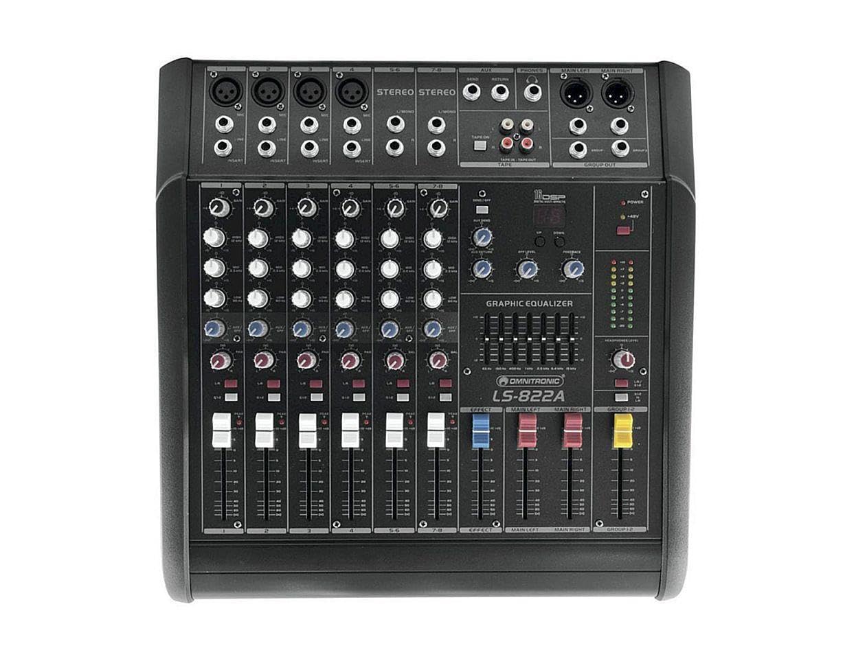omnitronic-ls-822a-live-power-mixer-8-kanal image 2