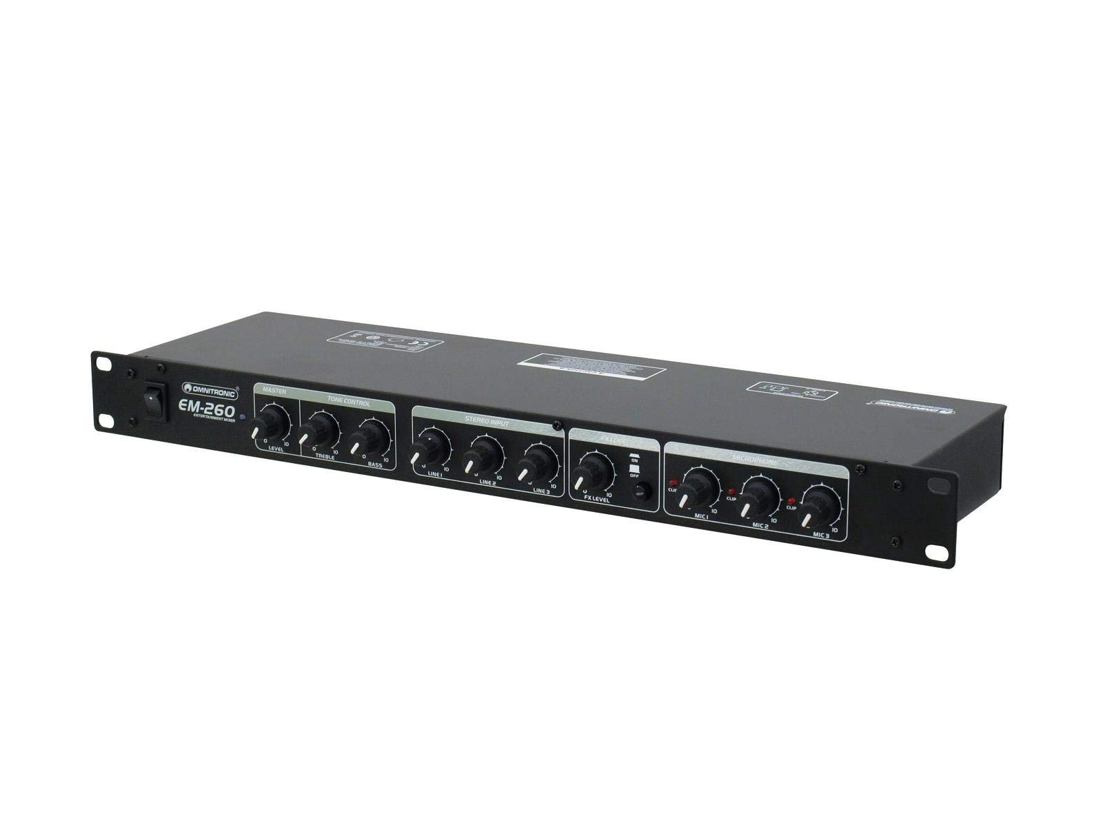 omnitronic-em-260b-entertainment-mixer-6-kanal-mikrofon-line-mischer-schwarz image 6