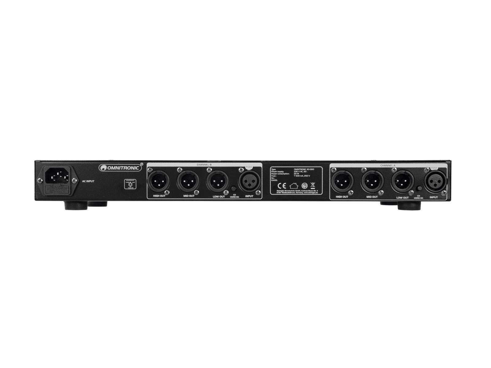 omnitronic-xo-300-aktive-frequenzweiche-stereo-3-wege-mit-xlr image 3