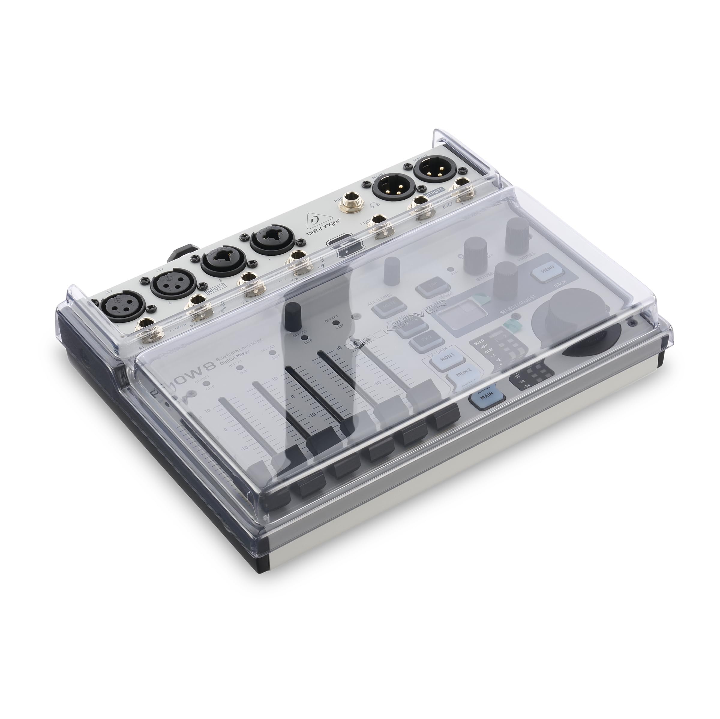 decksaver-ds-pc-flow8-cover-f-r-behringer-flow-8-polycarbonat-schutzhaube image 1