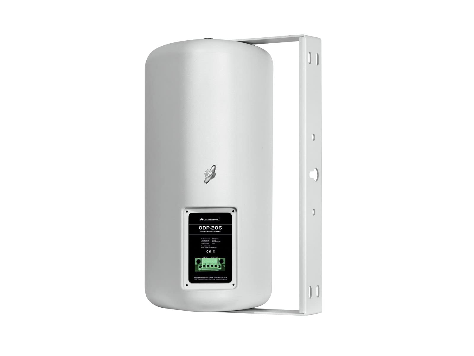 omnitronic-odp-206-installationslautsprecher-16-ohm-wei-2x-6-wandlautsprecher-80 image 2