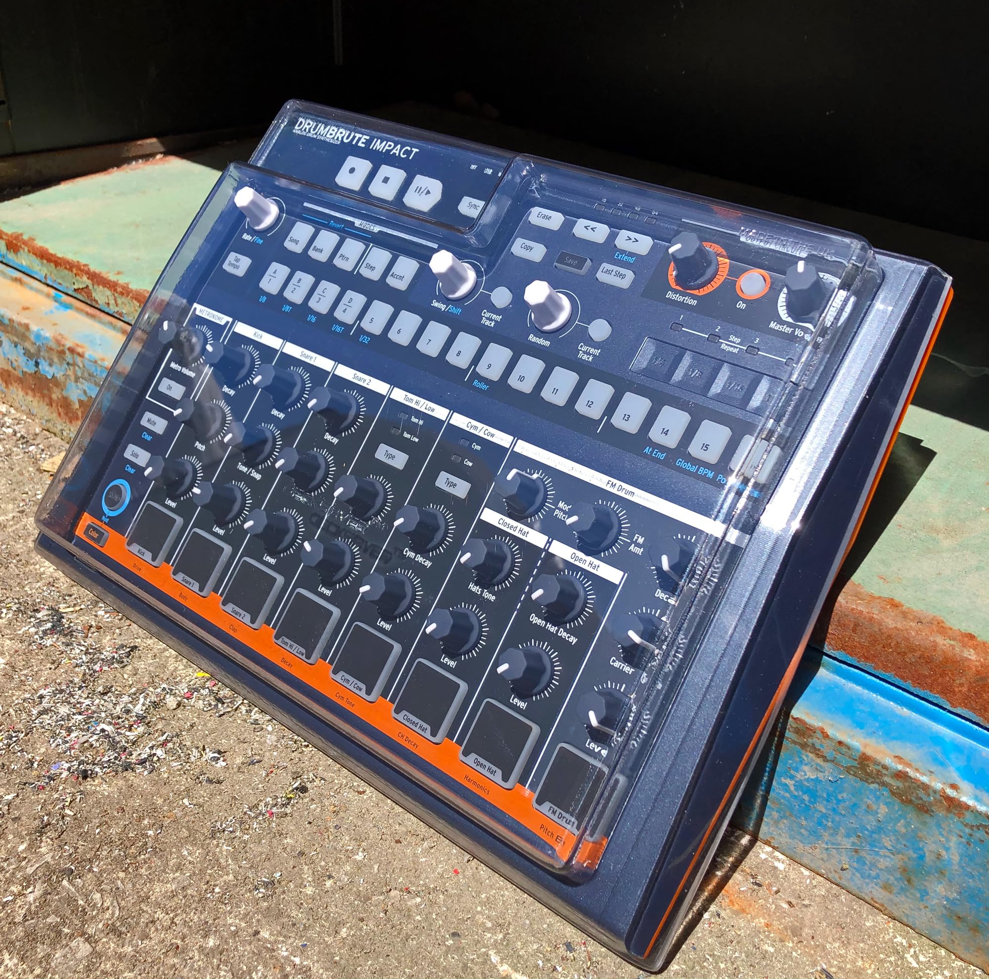 decksaver-cover-f-r-arturia-drumbrute-impact-analog-drumcomputer image 2