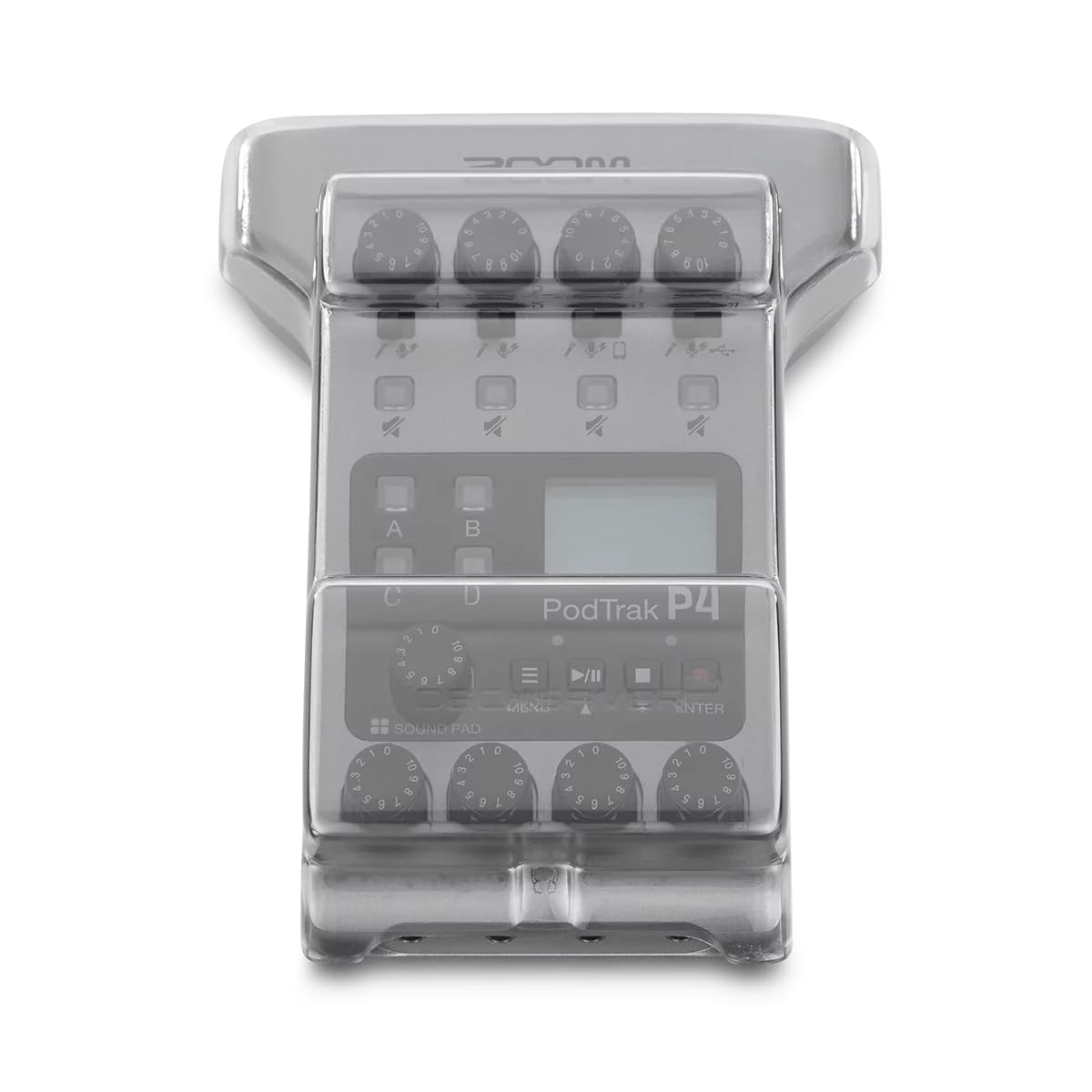 decksaver-schutzh-lle-f-r-zoom-podtrak-p4-podcast-recorder image 3