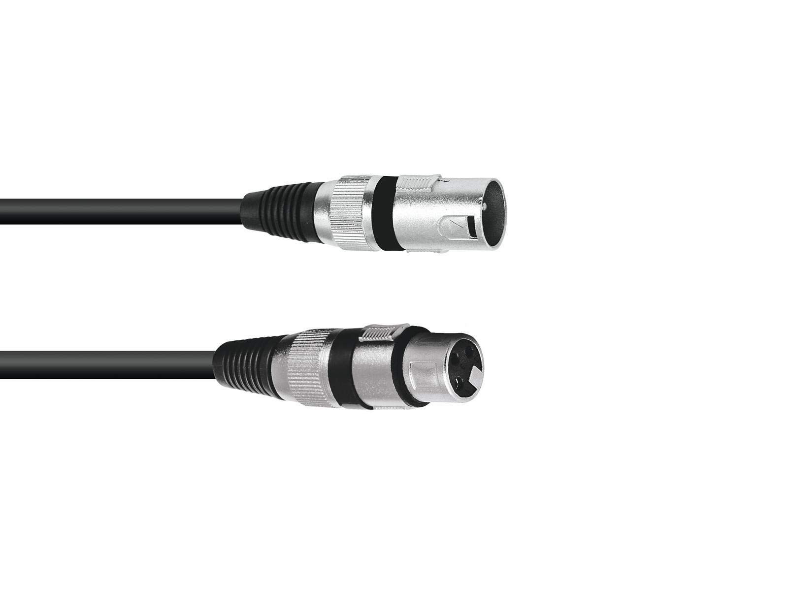 omnitronic-xlr-kabel-3pol-10m-schwarz image 1