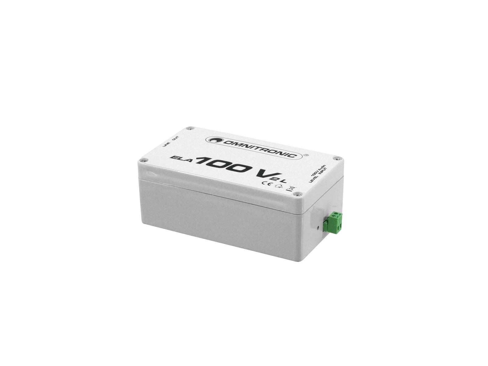 omnitronic-ela-100v-2-l-bertrager-100v-auf-line-cinch-xlr image 2