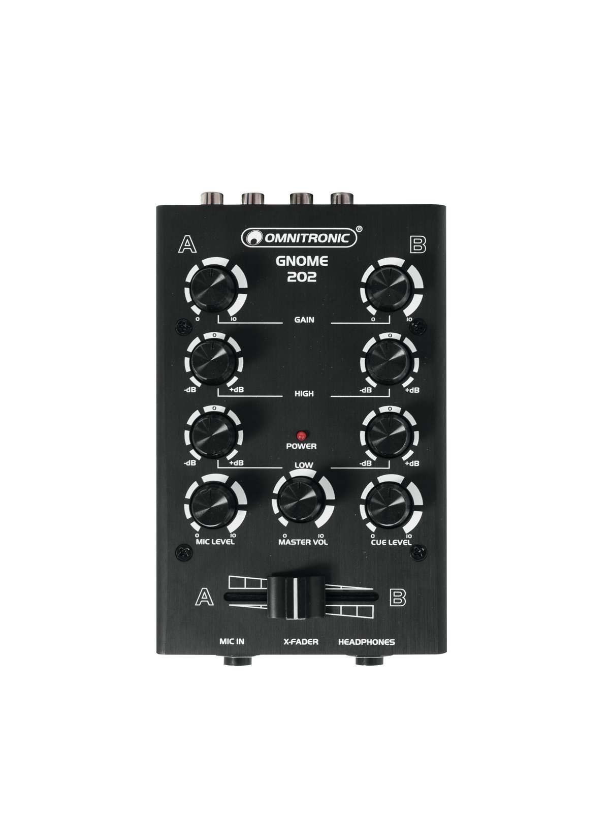 omnitronic-gnome-202-mini-mixer-2-kanal-dj-mixer-schwarz image 1