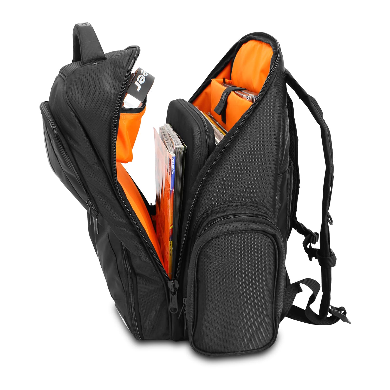 udg-ultimate-backpack-black-orange-inside-dj-rucksack-f-r-17-laptop-controller image 4