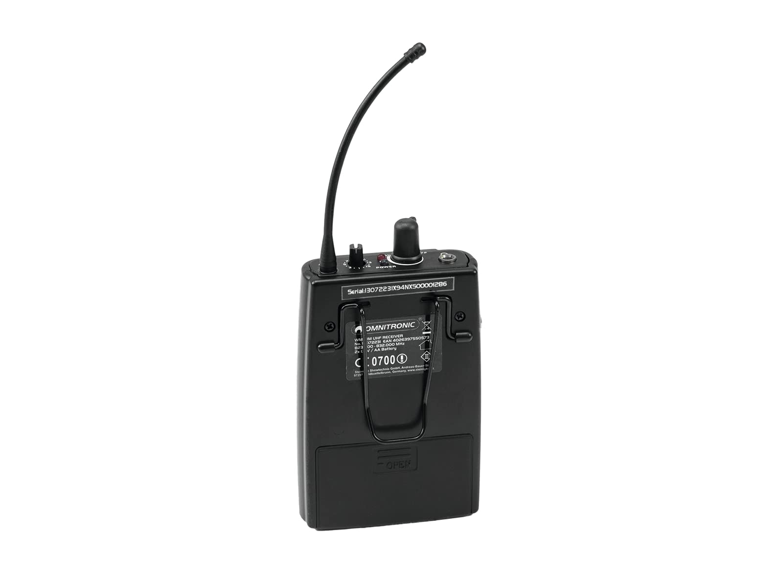 omnitronic-wmr-1m-uhf-mono-empf-nger-f-r-funkmikrofon-setup image 2