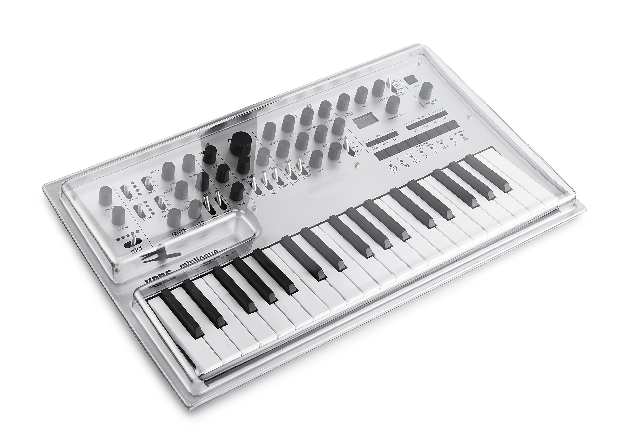 decksaver-korg-minilogue-cover-synthesizer-schutzh-lle-aus-polycarbonat image 4
