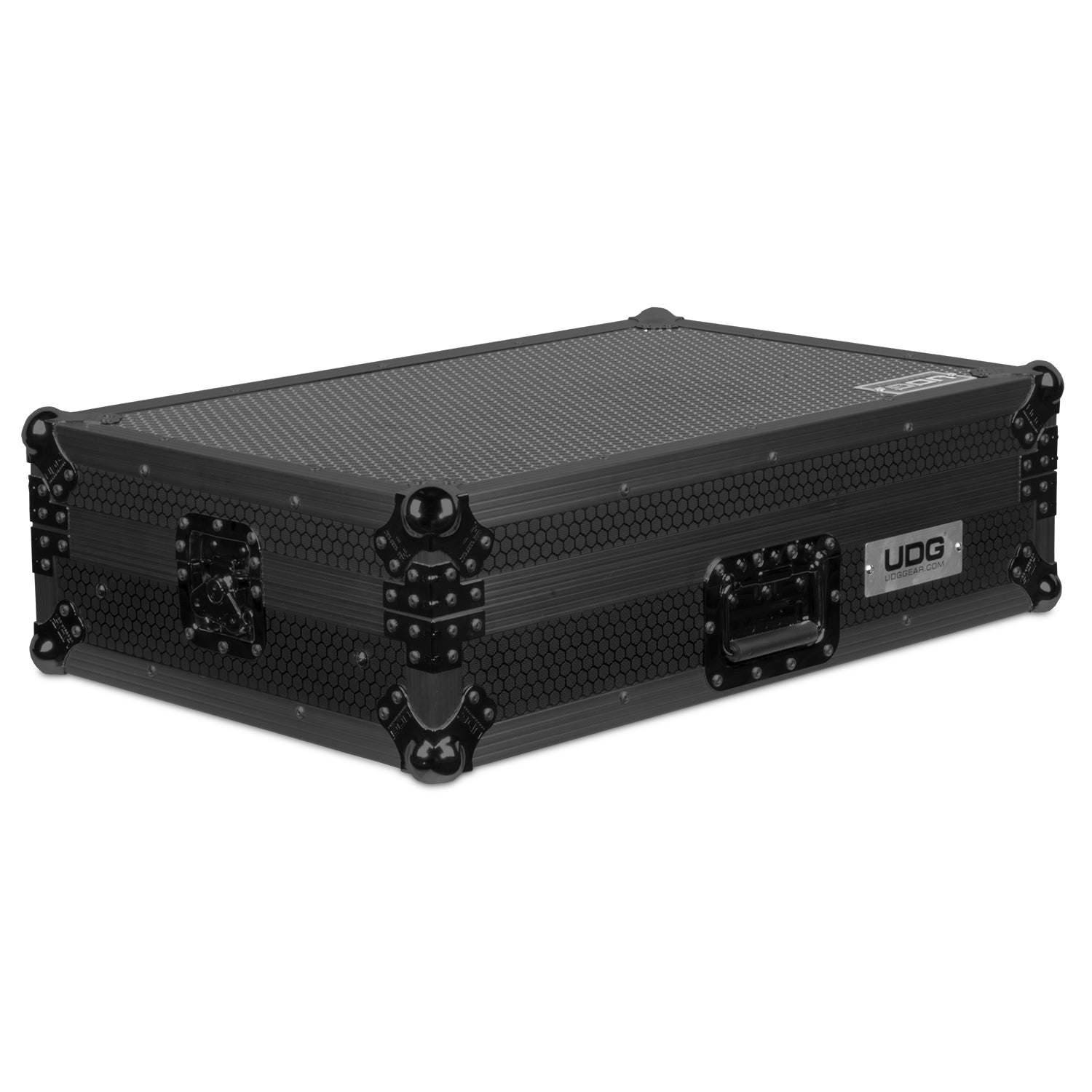 udg-ultimate-flight-case-pioneer-dj-xdj-rr-black-plus-mit-laptop-shelf-und-rolle image 6