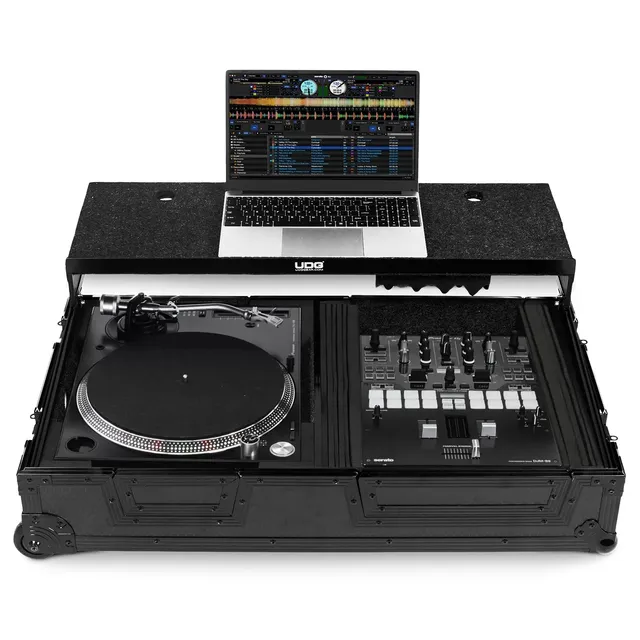 udg-ultimate-flight-case-single-turntable-battle-plx-crss12-10-12-mixer-black-pl image 1