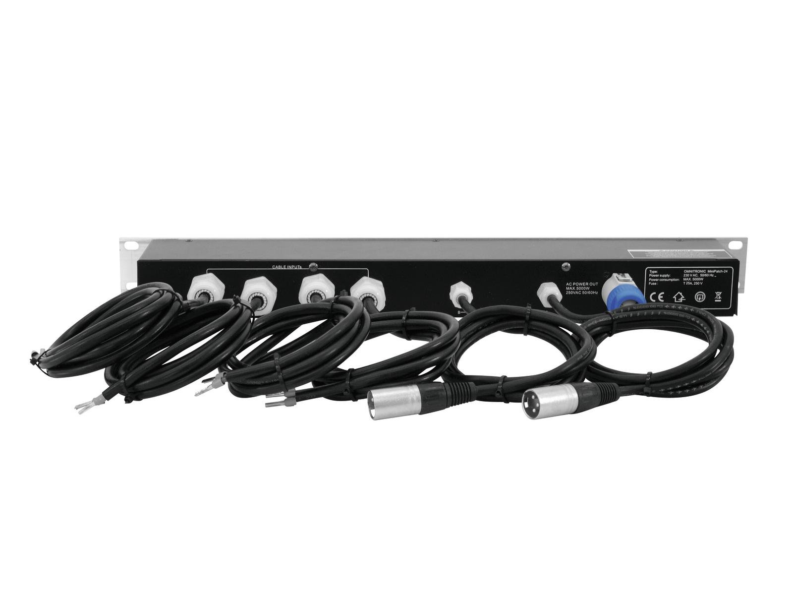 omnitronic-mpp-24-mini-patch-panel-19-patchfeld-1-he-mit-xlr-speakon-powercon image 3