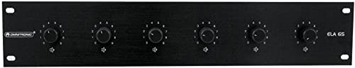 omnitronic-ela-6s-zonen-ls-regler-20w-sw-6-fach-stereo-rackregler-4-ohm image 4
