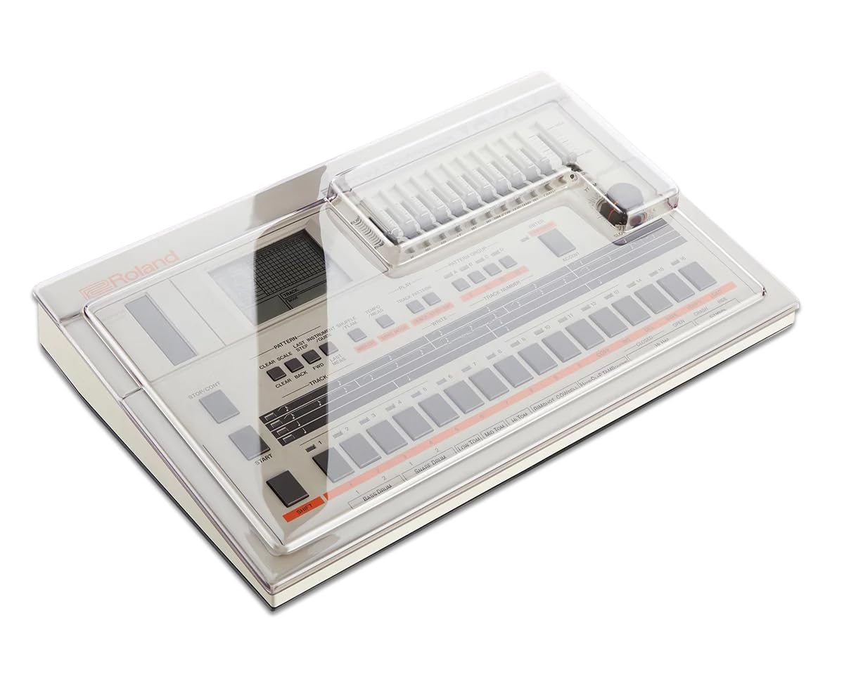 decksaver-ds-pc-tr707-polycarbonat-cover-f-r-roland-tr-707 image 1