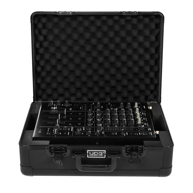 udg-ultimate-aluminum-flight-case-alphatheta-djm-v5-black-mixer-case image 1