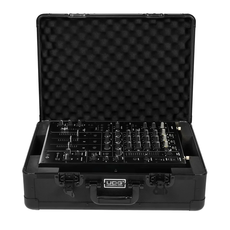 udg-ultimate-aluminum-flight-case-alphatheta-djm-v5-black-mixer-case image 1