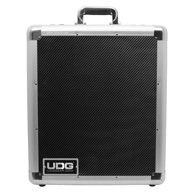 udg-ultimate-pick-foam-carbon-flight-case-multi-format-m-silver image 1