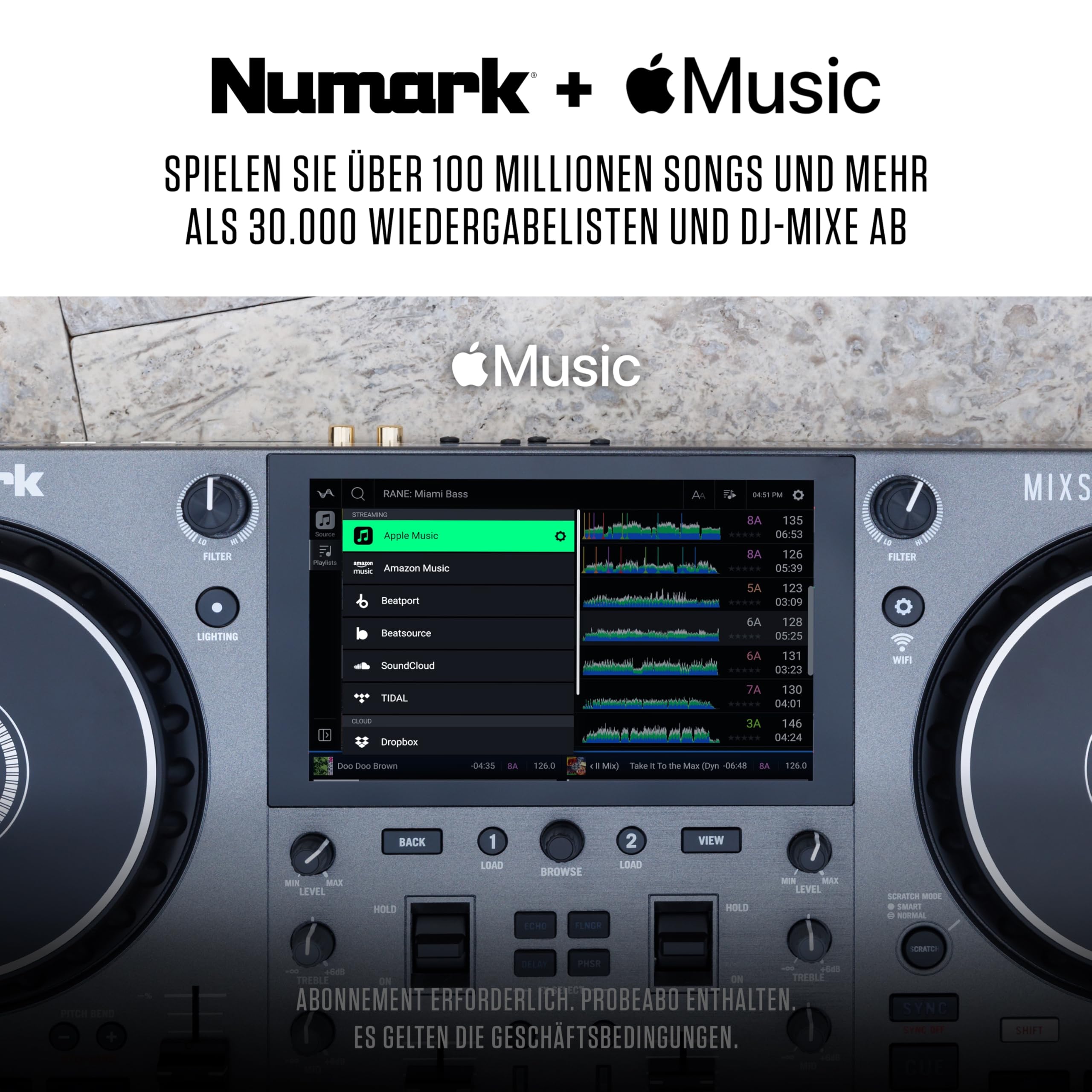 numark-mixstream-pro-go-tragbarer-dj-controller-mit-akku-wlan-und-lautsprecher image 7