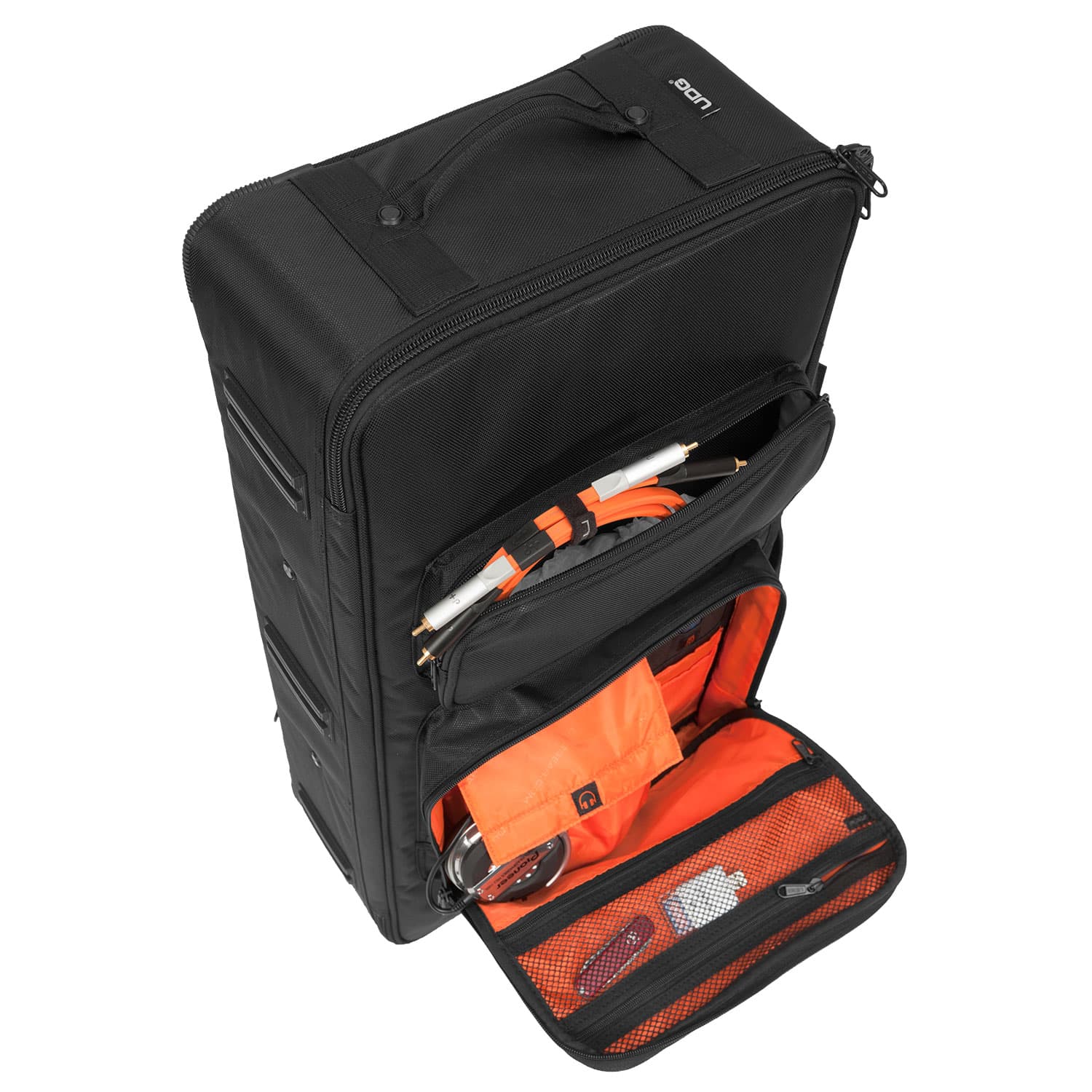 udg-ultimate-midi-controller-backpack-large-black-orange-inside-mk2 image 8